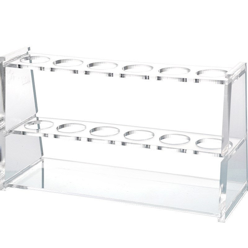 实验室塑料比色管架612 24孔试管架双排单排玻璃塑料移液管试管架