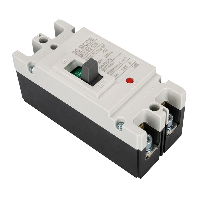 MCCB太阳能光伏直流DC500V1000V塑壳断路器100A200A250A空气开关