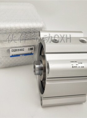 伙伴气动薄型气缸CDQ2B/CDQ2A125-5/10/30/50/75/120/200DCZ/DCMZ