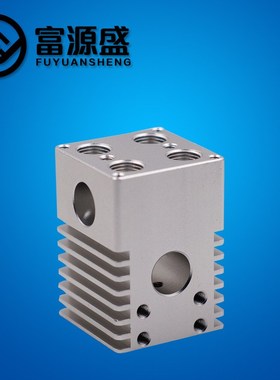 3D打印机配件Ultimaker2版铝合金十字滑台 4喷头多喷头挤出头新款