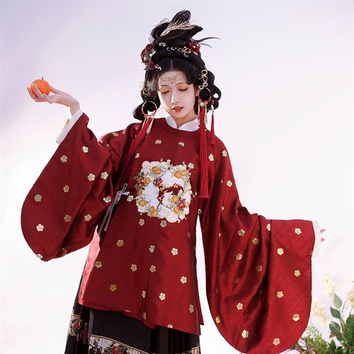 【红霜客】尾款h 忆一箩金 圆领袍 琵琶袖袄子明制 织金预约页面