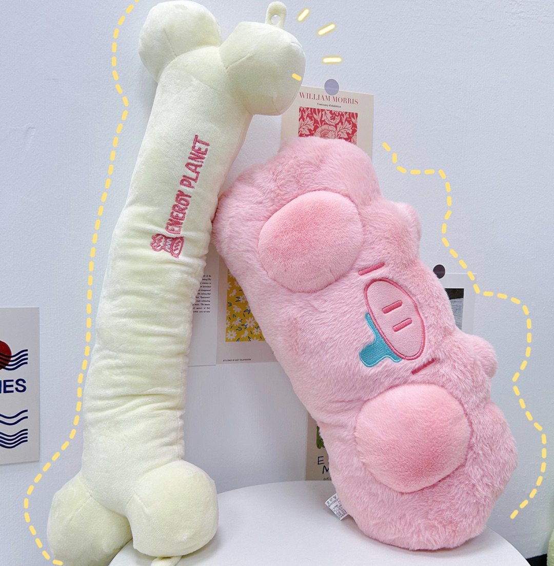 能量星球猪肉抱枕k毛绒玩偶U型枕暖手袋猪猪可爱靠枕玩具女生礼物