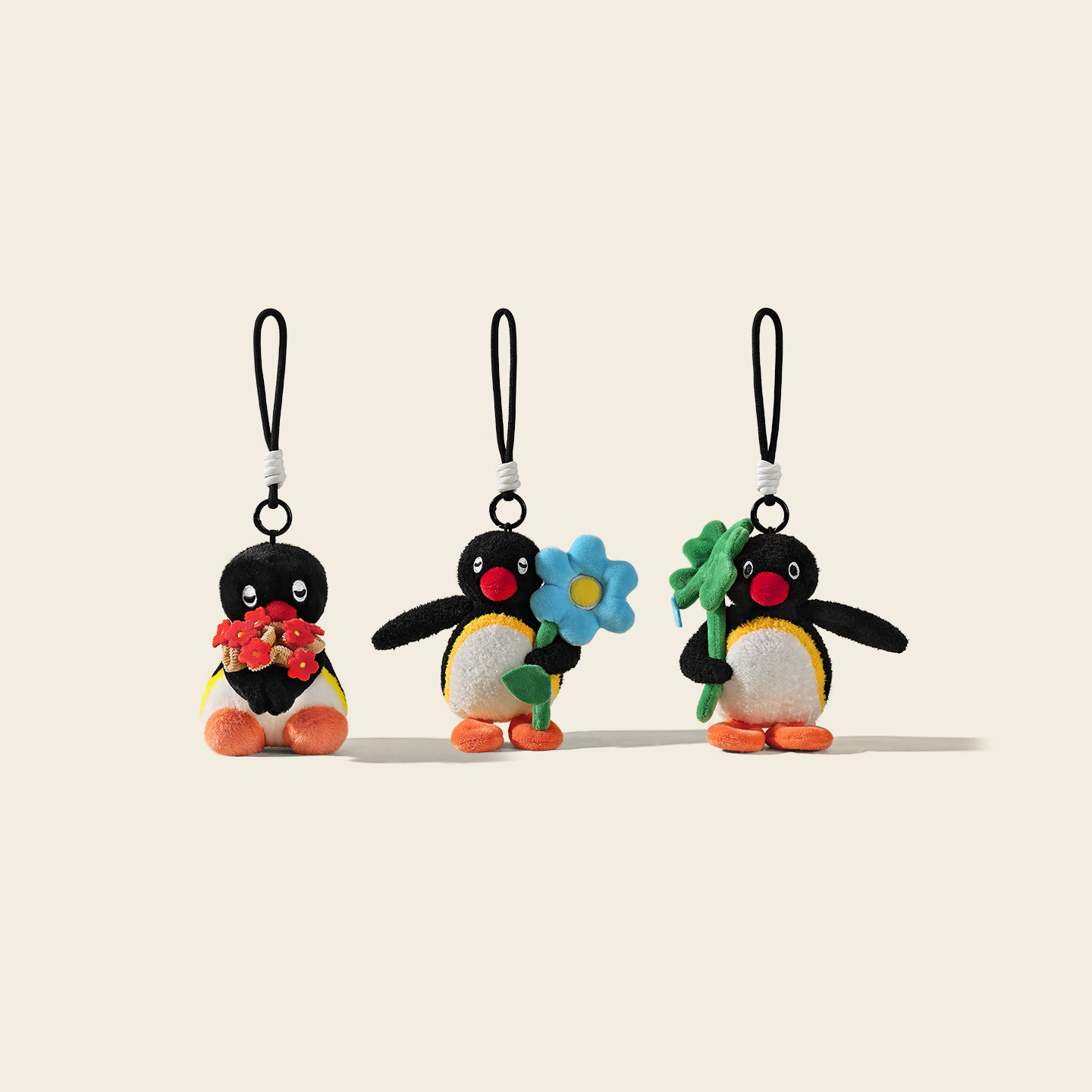 正版pingu企鹅玩偶包包挂件周边图片