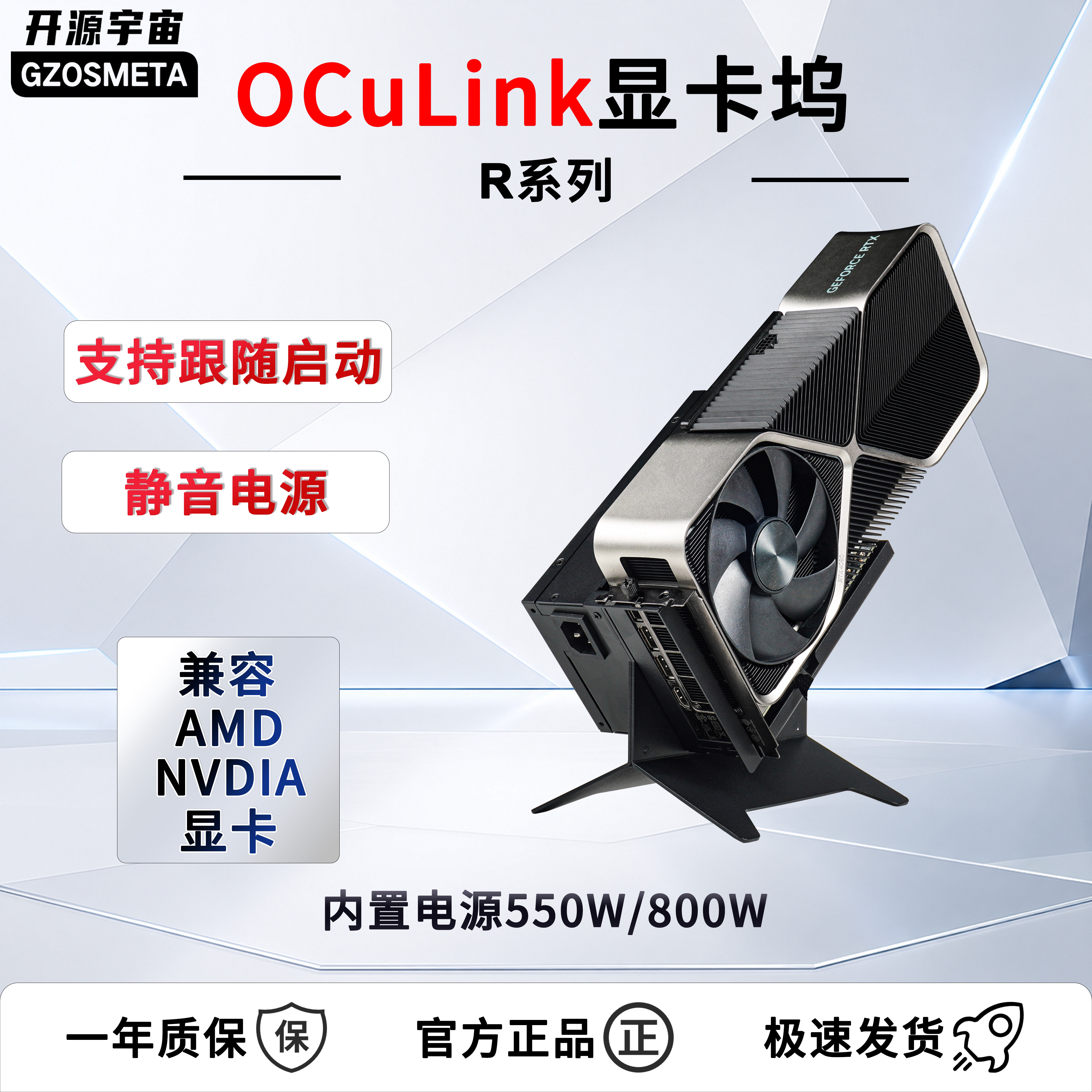 开源宇宙ocuLink5.0显卡坞R1R2R3图片