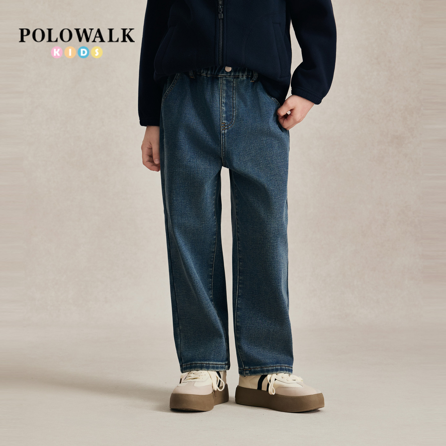 POLOWALK男童牛仔裤秋季新品