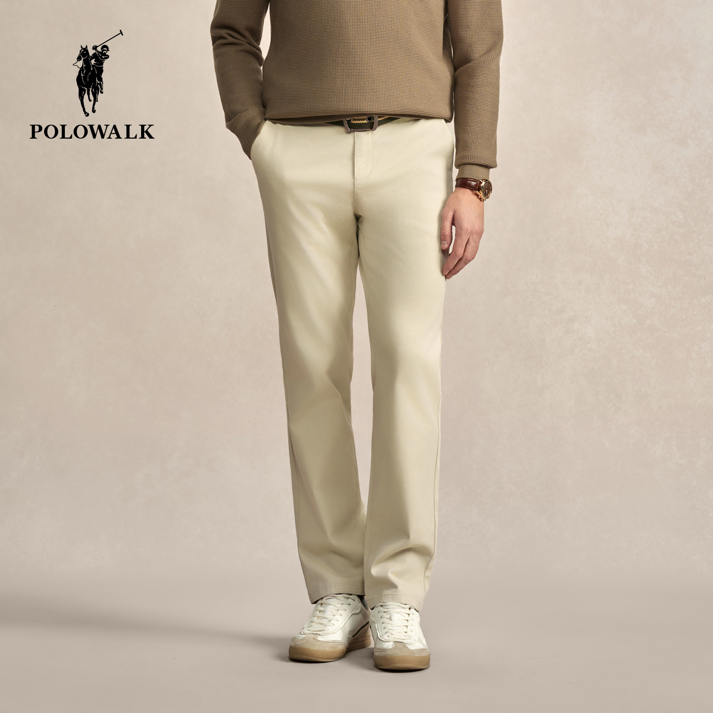 POLOWALK秋冬新品舒适男休闲裤