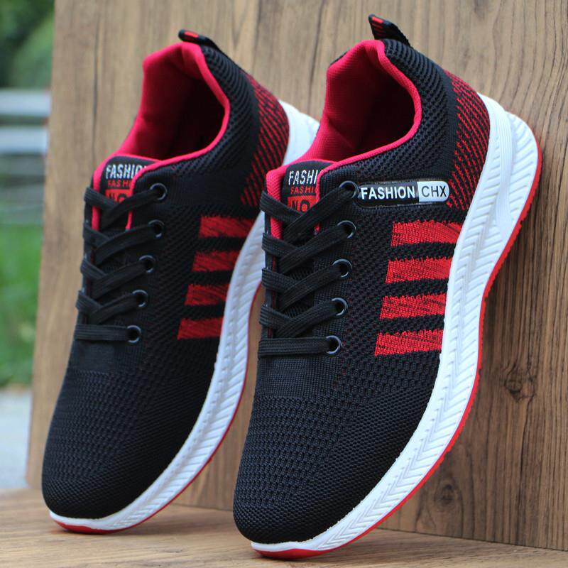 新品轻便防臭男鞋子男士运动鞋2026新款春秋季透气网鞋休闲鞋跑步