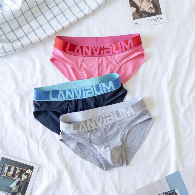 现货3条装男士低腰三角内