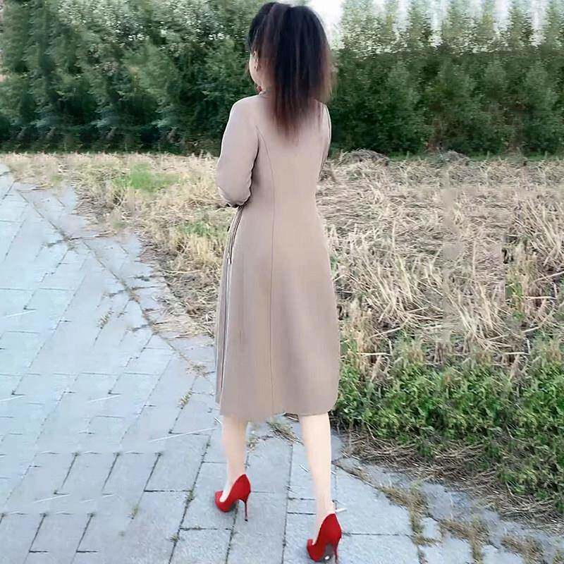 新品妈妈风衣女中长款洋气2026年春季新款时尚高贵夫人中老年女士