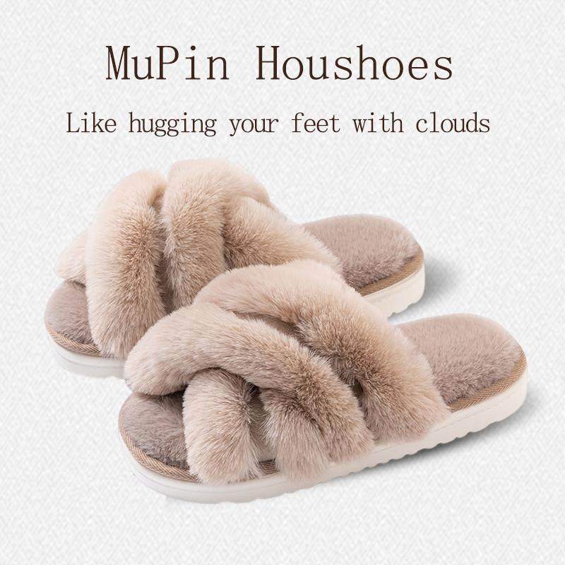 2025新款棉拖鞋毛毛室内家居高颜值毛茸茸拖鞋女士高颜值不臭脚冬