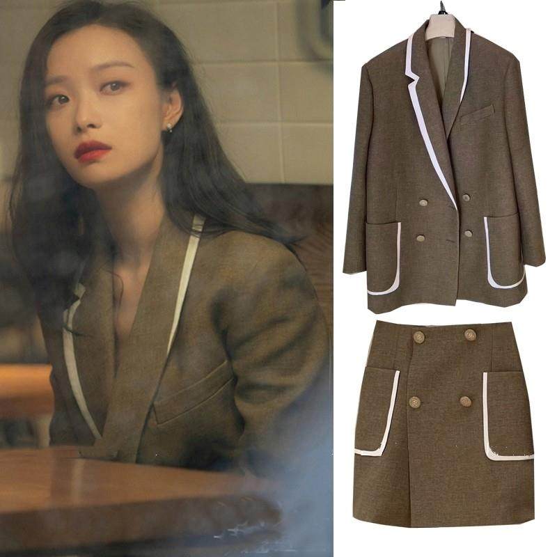 新品职业西装套装外套女小个子2025秋冬新款高级感百搭撞色小西服