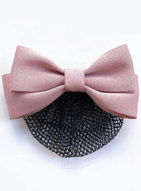 新品领花女银行职业头花套装白色蓝色衬衣领结工商邮政酒店jk领带