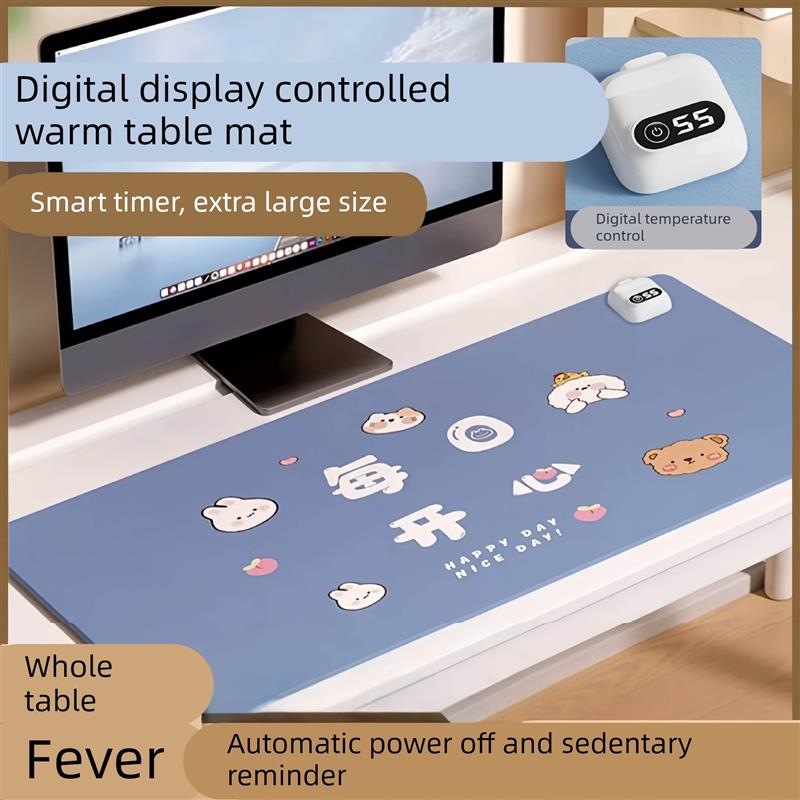 加热鼠标垫办公室桌面加热