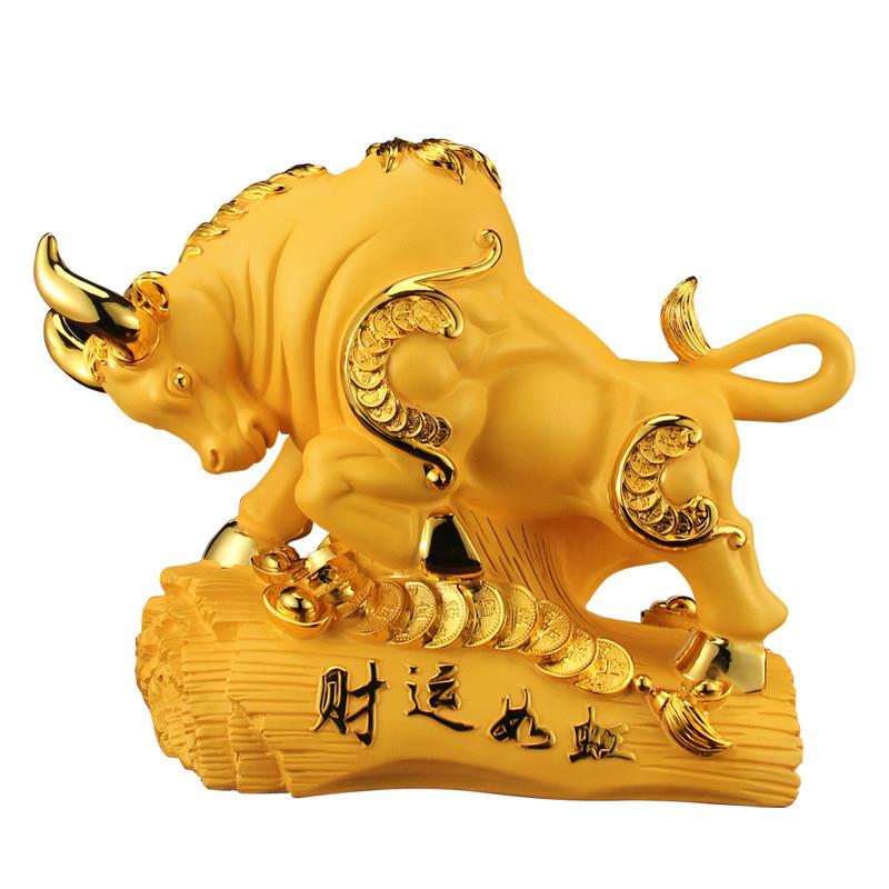 现货牛摆件十二生肖牛大号