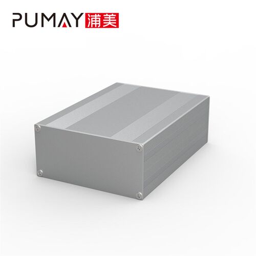 145*68铝盒定制线路板接线盒 铝机箱 仪表盒P 金属壳体铝外壳壳体