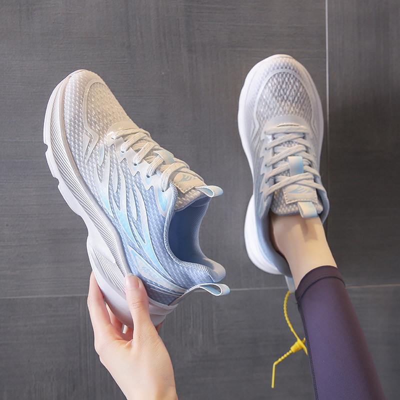运动鞋女款2023新款夏季鞋子薄款网面透气女鞋轻便软底.跑步鞋夏