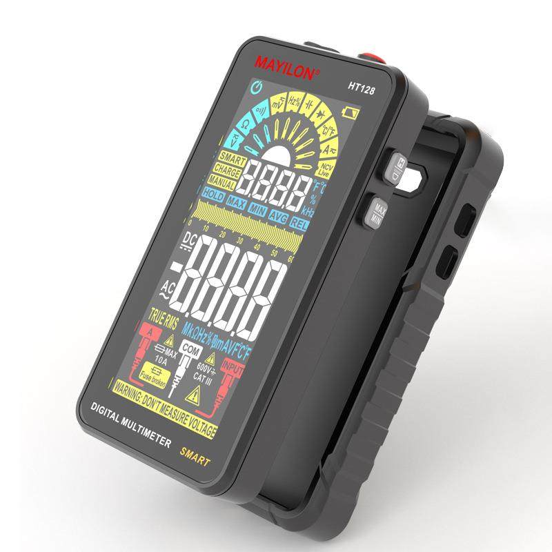 高精度智能数字万用表10000计数防烧真有效值大屏
