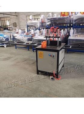 JS-M90铝型材门窗断料机自动喷油锯片装置开料机气动气液压切割机