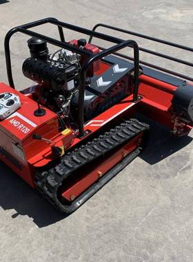 农用果园大棚山坡开荒除草机履带式全地形遥控割草机HIGHTOP