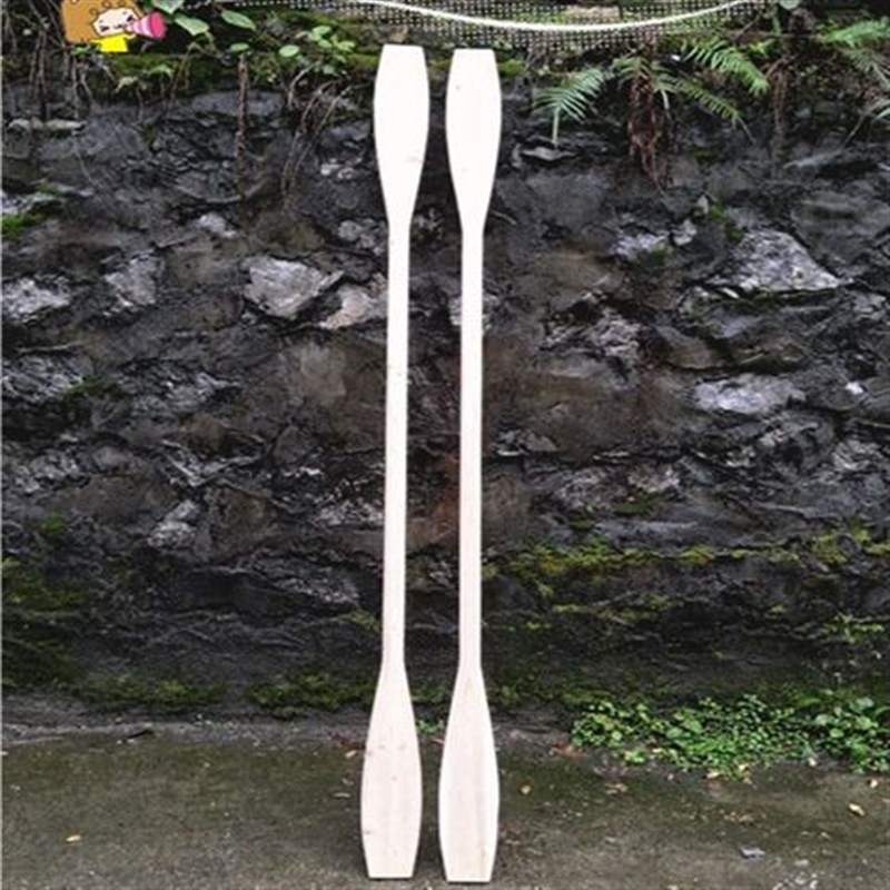 1.5-2.5双头桨划桨漂流桨叶表演装饰道具实木船桨