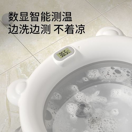 婴儿洗澡盆可折叠儿童坐躺大号小孩家用新生幼儿用品浴桶宝宝浴盆