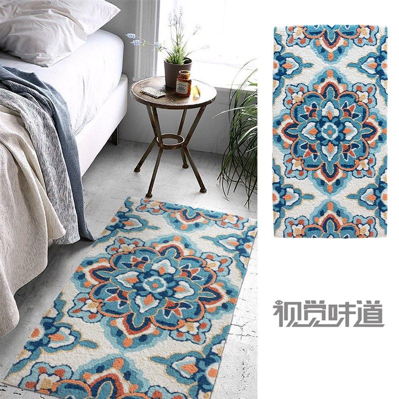 美式现代北欧简约欧式门垫厨房卫生间环保无味浴室吸水防滑地垫,居家布艺,地毯,淘宝优惠券,粉丝福利购,淘宝优惠卷