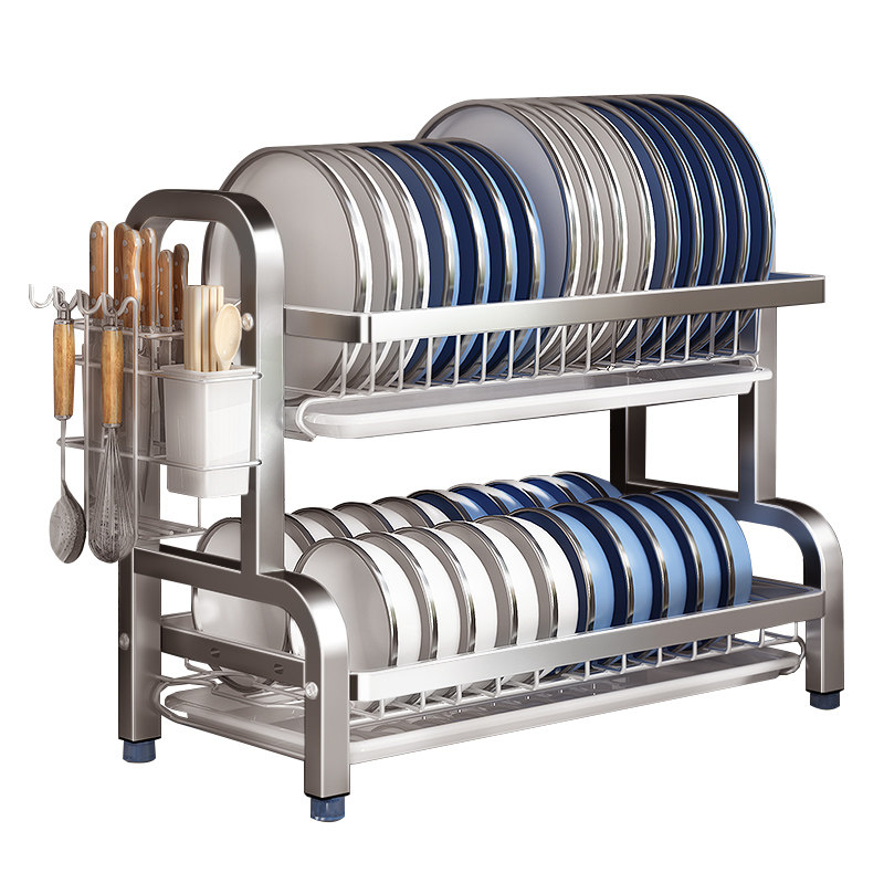 304不锈钢碗碟收纳架沥水碗盘放碗碟子盘子碗架厨房置物架多功能,厨房/烹饪用具,碗架,淘宝优惠券,粉丝福利购,淘宝优惠卷