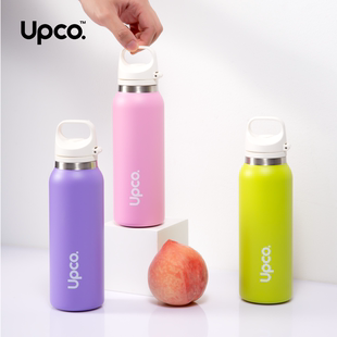 Upco昂蔻保温杯大容量女新款高颜值专用水杯316不锈钢男便携冷壶