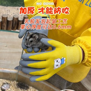 防猫抓手套儿童i赶海防水户外宠物仓鼠劳动防滑园艺防护防咬