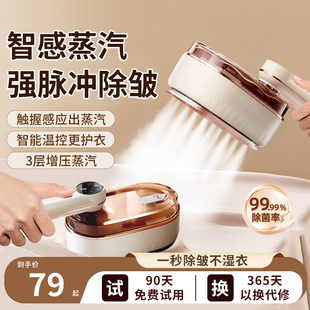 智感启 蒸汽挂烫机手持便携家用小型电熨斗熨烫机烫衣服202V4新款