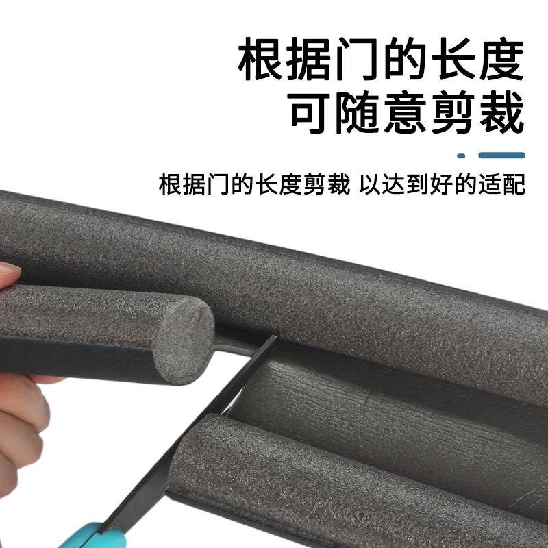 门底密封条隔音条木门p窗缝隙挡条门缝防尘胶条卧室门隔音防风条