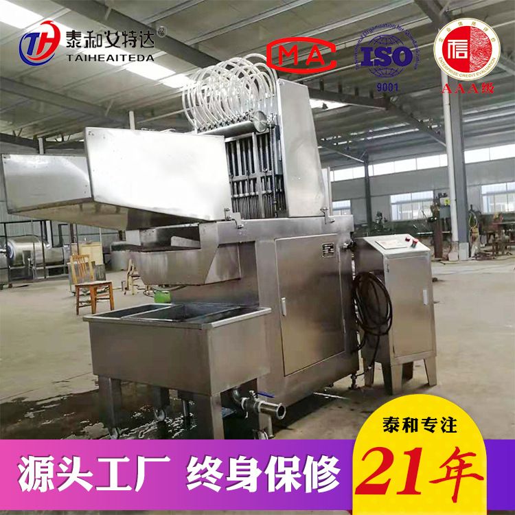山东泰和酱板鸭盐水注射机 80针盐水注射机 带骨牛肉盐水注射设备