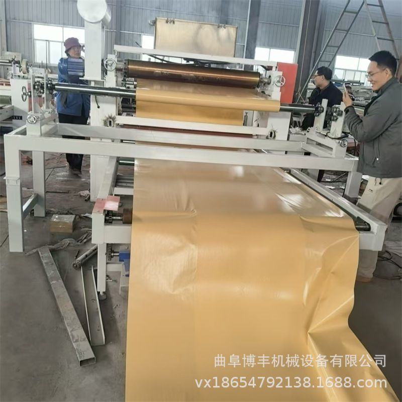 玻璃纤维纸不干胶背胶机 EVA泡棉压敏胶涂胶机离型纸双面胶复合机