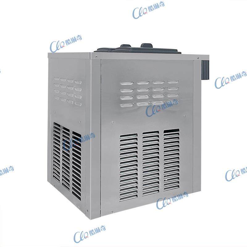 酒巴咖啡厅奶茶店商用三头软冰淇淋机迷你款小型设备厂家制作