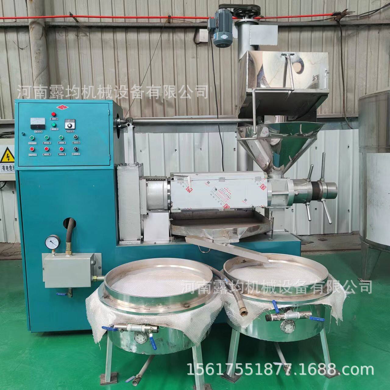 全自动螺旋榨油机 大型炸花生油机器商用油坊冷热两用大豆榨油机