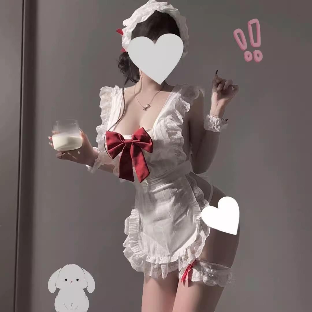 大码小厨娘女佣cos性感内衣趣味制服纯欲蕾丝女仆套装情调裙