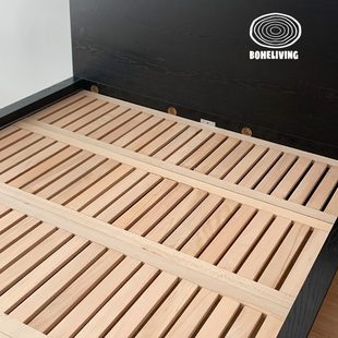 订制铺嵌榉木边齐改造床平床板实木板式 升级内专用床板库佳顿式