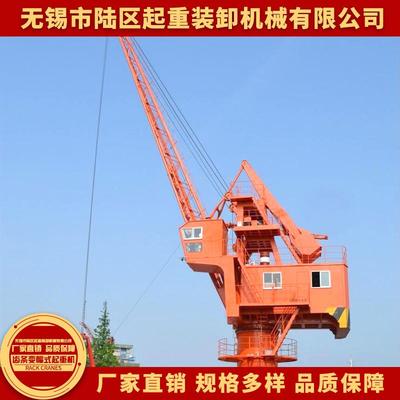 60°旋转HGQ20-25型齿条变幅式起重机钢结构固定式起重机