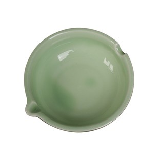 青瓷墨碟小笔洗小砚台书法墨盘毛笔搁笔台陶瓷墨蝶笔舔墨池