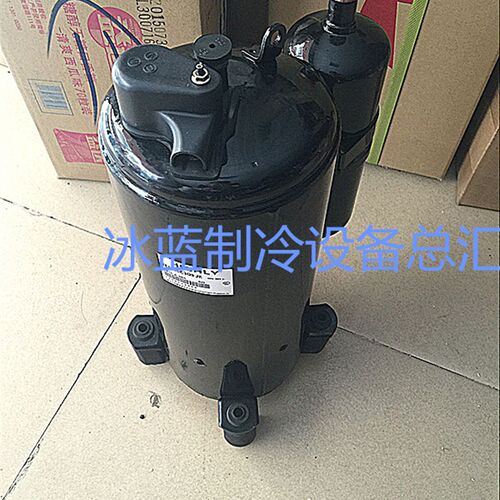空调压缩机5匹高脚j4脚 5p转子压缩机TE800CC3Q9JK空气能压缩机5P