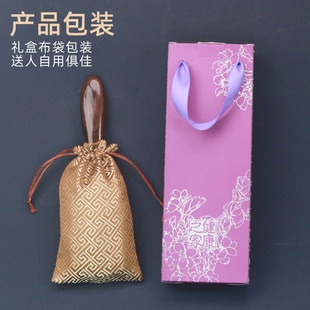 黑檀木气垫梳子女士长发气囊按摩梳头皮经络梳脱发静电家用防