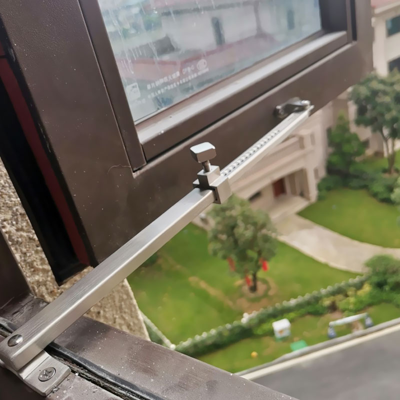 升级版304不锈钢窗撑窗户限位器内外开门窗平开伸缩支撑杆风撑