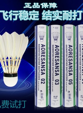 羽毛球训练稳定耐打王05室内外0D3训练比赛用球防风09不易打烂