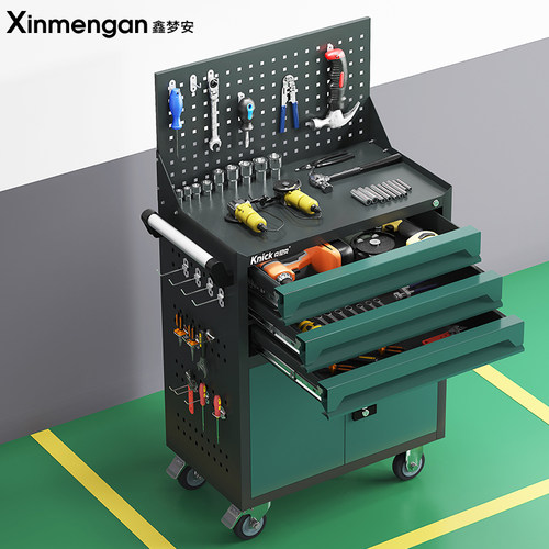 工具车工具柜f移动多功能车间汽修维修柜推车铁皮五金工具箱工作