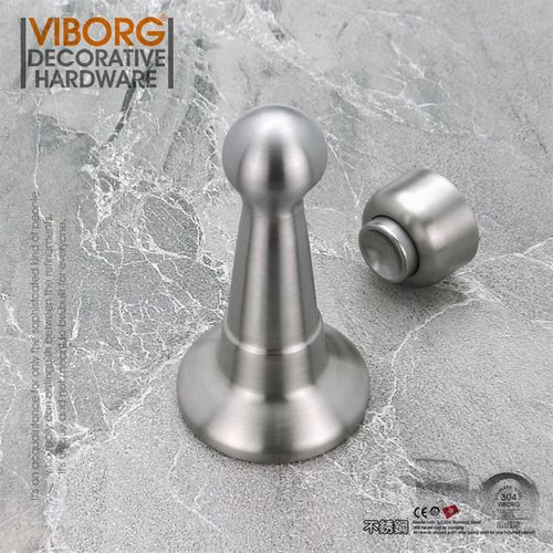 【香港域堡】 重型强磁 实木门吸门吸304不锈钢门吸门碰RS-08B