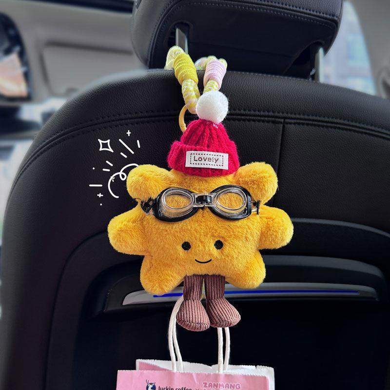 卡通车载挂钩汽车内装饰玩偶毛绒公仔椅背收纳多功能后排置物勾,汽车用品/电子/清洗/改装,车用挂钩,淘宝优惠券,粉丝福利购,淘宝优惠卷