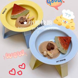 BRIDGE.CAT宠物陶瓷釉下彩防黑下巴不压须DOG猫狗