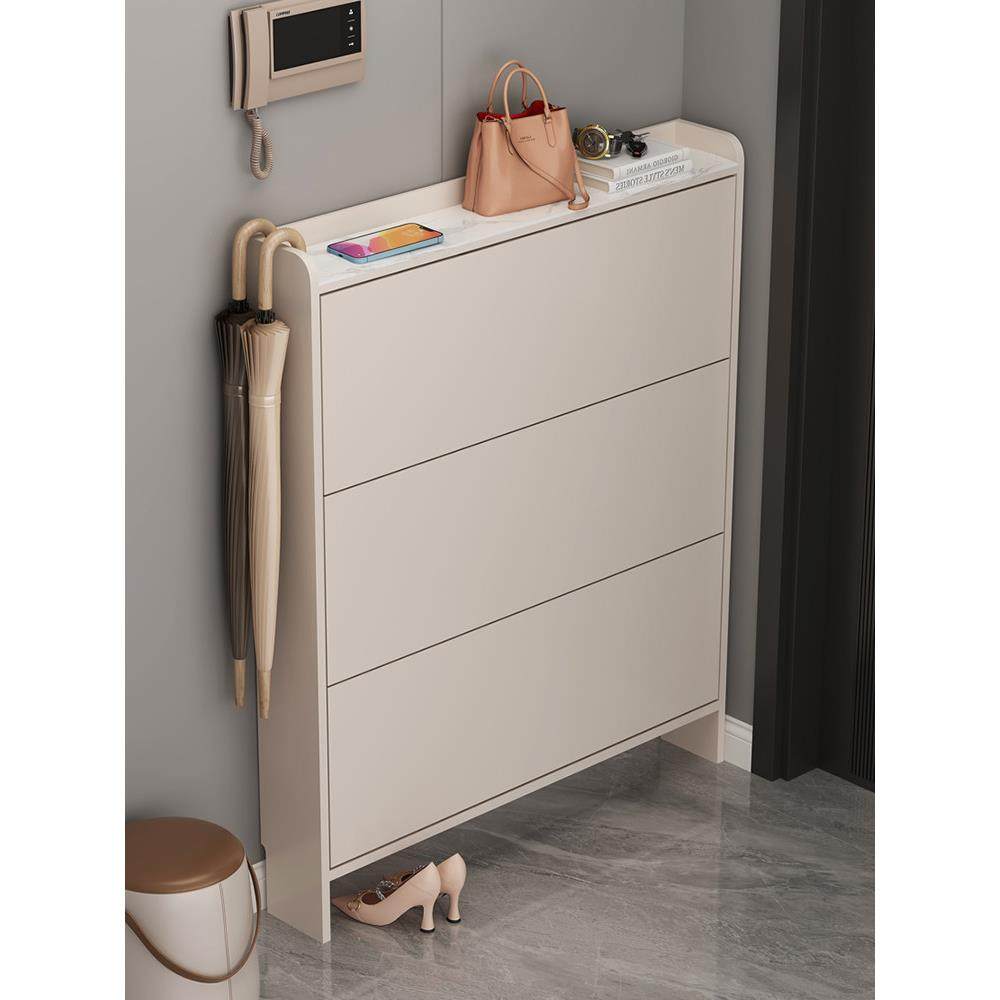 15Cm17Cm超薄倾卸斗实木家门极窄入口25cm超薄鞋柜2026新款,住宅家具,鞋柜,淘宝优惠券,粉丝福利购,淘宝优惠卷