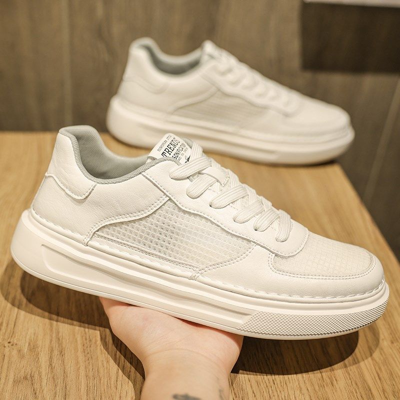 秋季特大码男鞋45镂空网r面休闲小白鞋46大号运动鞋47透气板鞋潮4,流行男鞋,休闲板鞋,淘宝优惠券,粉丝福利购,淘宝优惠卷