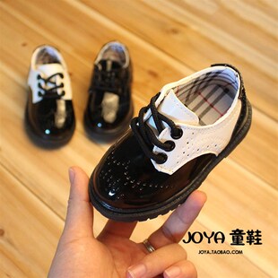 宝宝靴子1-2-3-4p-6岁鞋子女春秋季软底儿童单靴马丁靴男童鞋短靴